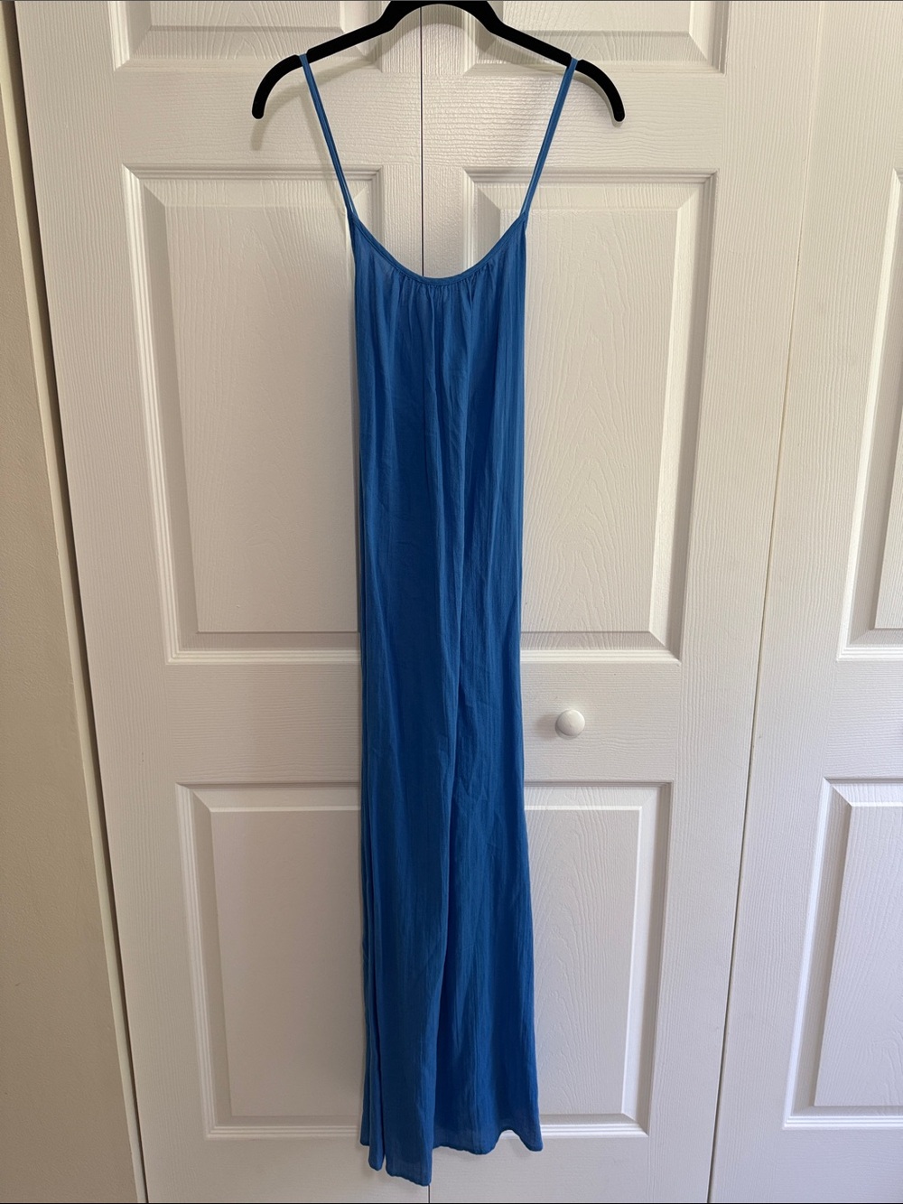 aerie Cobalt Blue Slip Maxi Dress